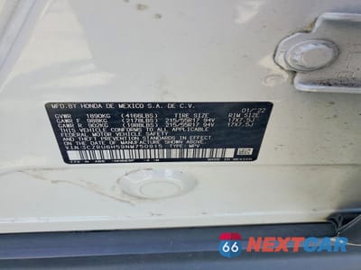 Zdjęcie 14 z 14 samochodu: 2022 HONDA HR-V EX VIN:3CZRU6H59NM750915 - miniatura