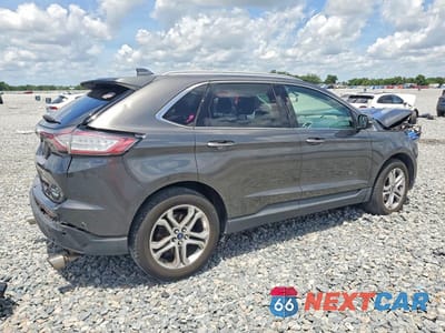 Trzecie zdjęcie samochodu z tyłu: 2018 FORD EDGE TITANIUM VIN:2FMPK3K9XJBC49682 - miniatura