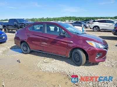Czwarte zdjęcie samochodu z boku: 2023 MITSUBISHI MIRAGE G4 ES VIN:ML32FUFJ1PHF04296 - miniatura
