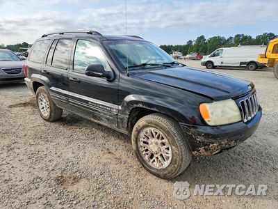 Czwarte zdjęcie samochodu z boku: 2002 JEEP GRAND CHEROKEE LIMITED VIN:1J8GW58N72C129163 - miniatura