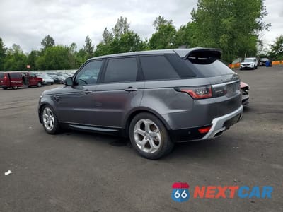 Drugie zdjęcie samochodu z przodu: 2018 LAND ROVER RANGE ROVER SPORT HSE VIN:SALWR2RK5JA403573 - miniatura
