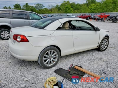 Trzecie zdjęcie samochodu z tyłu: 2009 VOLKSWAGEN EOS TURBO VIN:WVWBA71F29V021255 - miniatura