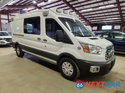 Czwarte zdjęcie samochodu z boku: 2015 FORD TRANSIT T-250 VIN:1FDYR2CV4FKA50579 - miniatura