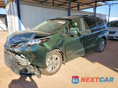 2025 TOYOTA SIENNA XLE 7-PASSENGER 5TDJRKEC5SS258393 - główne zdjęcie licytacji z USA - miniatura