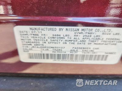 Zdjęcie 13 z 13 samochodu: 2012 INFINITI EX35 BASE VIN:JN1AJ0HR2CM450107 - miniatura