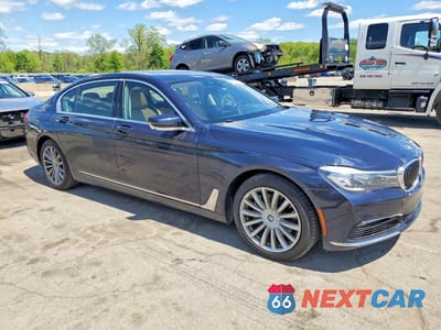 Czwarte zdjęcie samochodu z boku: 2018 BMW 740 XE VIN:WBA7J2C56JG938394 - miniatura