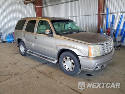 Czwarte zdjęcie samochodu z boku: 2002 CADILLAC ESCALADE VIN:1GYEK63N72R117349 - miniatura