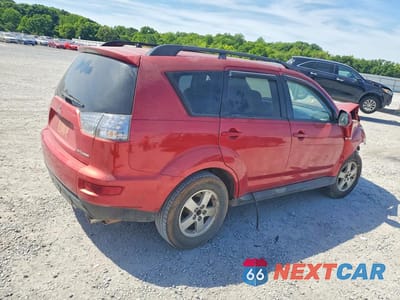 Trzecie zdjęcie samochodu z tyłu: 2010 MITSUBISHI OUTLANDER ES VIN:JA4AS2AW0AZ011150 - miniatura