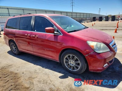 Czwarte zdjęcie samochodu z boku: 2006 HONDA ODYSSEY TOURING VIN:5FNRL38856B063096 - miniatura