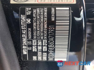 Zdjęcie 12 z 12 samochodu: 2013 MERCEDES-BENZ E 350 4MATIC VIN:WDDHF8JB6DA717931 - miniatura