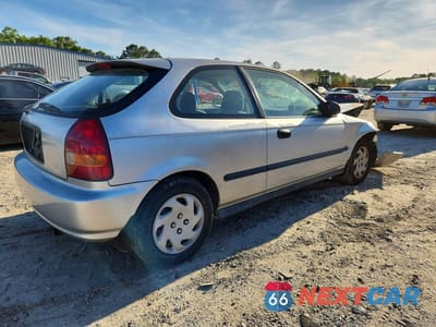 Trzecie zdjęcie samochodu z tyłu: 1997 HONDA CIVIC DX VIN:2HGEJ6443VH108457 - miniatura