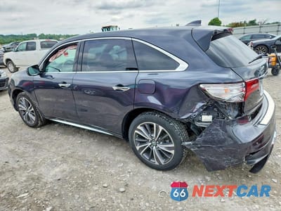 Drugie zdjęcie samochodu z przodu: 2019 ACURA MDX TECHNOLOGY VIN:5J8YD4H57KL002247 - miniatura