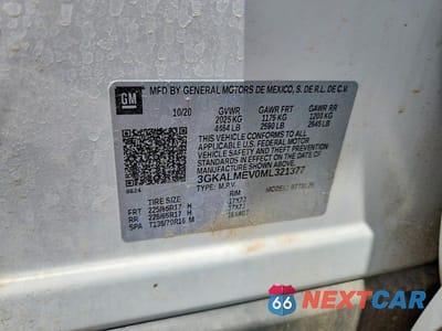 Zdjęcie 12 z 12 samochodu: 2021 GMC TERRAIN SLE VIN:3GKALMEV0ML321377 - miniatura