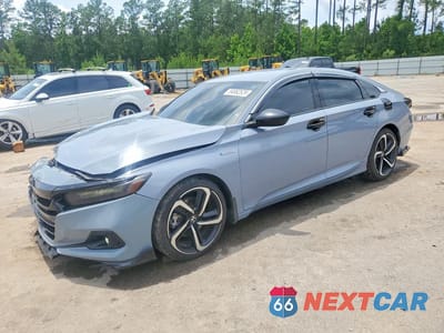 2022 HONDA ACCORD HYBRID SPORT 1HGCV3F26NA004839 - główne zdjęcie licytacji z USA - miniatura