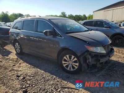 Czwarte zdjęcie samochodu z boku: 2016 HONDA ODYSSEY EXL VIN:5FNRL5H68GB072533 - miniatura
