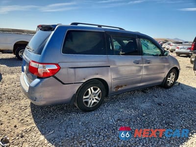 Trzecie zdjęcie samochodu z tyłu: 2007 HONDA ODYSSEY EXL VIN:5FNRL38767B114436 - miniatura