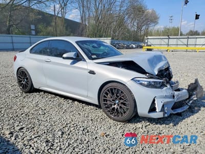 Czwarte zdjęcie samochodu z boku: 2020 BMW M2 COMPETITION VIN:WBS2U7C02L7E11392 - miniatura
