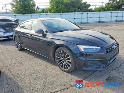 Czwarte zdjęcie samochodu z boku: 2022 AUDI A5 PREMIUM PLUS 40 VIN:WAUCBCF51NA028285 - miniatura