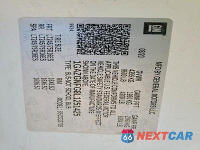 Zdjęcie 10 z 10 samochodu: 2020 CHEVROLET EXPRESS G3500 LS 6.0L V8 PASSENGER VIN:1GAZGNFG8L1251425 - miniatura