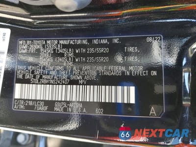 Zdjęcie 13 z 13 samochodu: 2022 TOYOTA HIGHLANDER XSE VIN:5TDLZRBH1NS242407 - miniatura