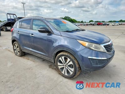 Czwarte zdjęcie samochodu z boku: 2012 KIA SPORTAGE EX VIN:KNDPC3A21C7343886 - miniatura