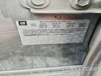 Zdjęcie 12 z 12 samochodu: 2016 CADILLAC ATS LUXURY VIN:1G6AH5RX1G0121756 - miniatura
