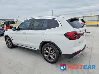 Drugie zdjęcie samochodu z przodu: 2022 BMW X3 SDRIVE30I VIN:WBX47DP0XNN173385 - miniatura
