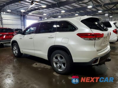 Drugie zdjęcie samochodu z przodu: 2018 TOYOTA HIGHLANDER HYBRID LIMITED VIN:5TDDGRFH1JS041931 - miniatura