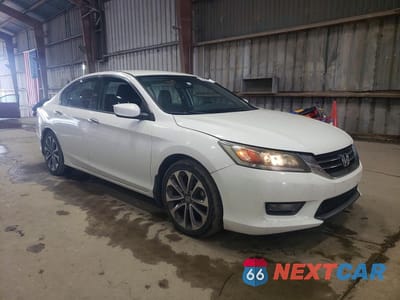 Czwarte zdjęcie samochodu z boku: 2014 HONDA ACCORD SPORT VIN:1HGCR2F51EA280001 - miniatura