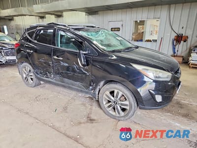 Czwarte zdjęcie samochodu z boku: 2015 HYUNDAI TUCSON LIMITED VIN:KM8JU3AG7FU009653 - miniatura