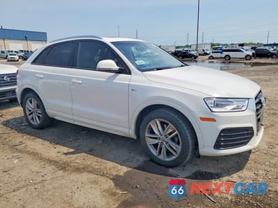 Czwarte zdjęcie samochodu z boku: 2018 AUDI Q3 PREMIUM VIN:WA1ECCFS9JR009004 - miniatura