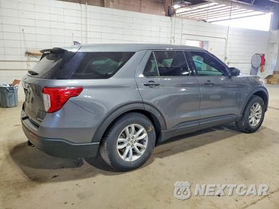 Trzecie zdjęcie samochodu z tyłu: 2021 FORD EXPLORER VIN:1FMSK8BH1MGA46787 - miniatura