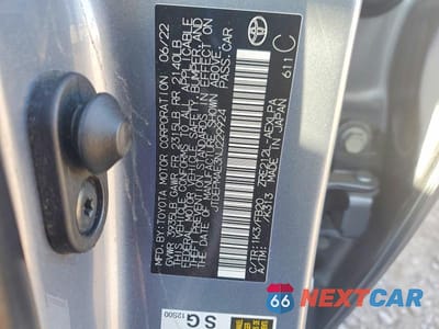 Zdjęcie 13 z 13 samochodu: 2022 TOYOTA COROLLA LE VIN:JTDEPMAE3NJ229924 - miniatura