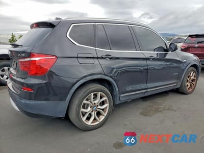 Trzecie zdjęcie samochodu z tyłu: 2011 BMW X3 XDRIVE35I VIN:5UXWX7C56BL730601 - miniatura