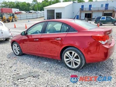 Drugie zdjęcie samochodu z przodu: 2012 CHEVROLET CRUZE LTZ VIN:1G1PH5SC5C7355780 - miniatura
