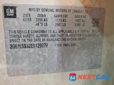 Zdjęcie 12 z 12 samochodu: 2014 CADILLAC XTS VIN:2G61L5S32E9129079 - miniatura