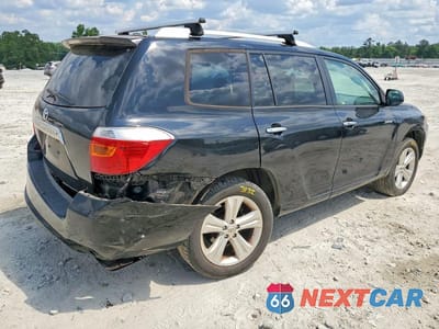 Trzecie zdjęcie samochodu z tyłu: 2010 TOYOTA HIGHLANDER LIMITED VIN:5TDYK3EH7AS023254 - miniatura