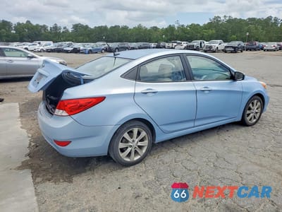 Trzecie zdjęcie samochodu z tyłu: 2014 HYUNDAI ACCENT GLS VIN:KMHCU4AE1EU754037 - miniatura