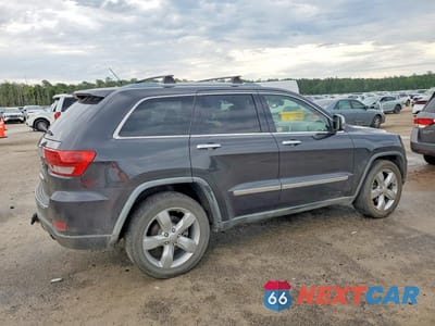Trzecie zdjęcie samochodu z tyłu: 2011 JEEP GRAND CHEROKEE OVERLAND VIN:1J4RR6GT6BC606009 - miniatura