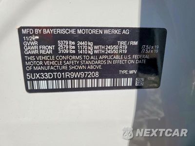Zdjęcie 13 z 13 samochodu: 2025 BMW X4 XDRIVE30I VIN:5UX33DT07S9157576 - miniatura