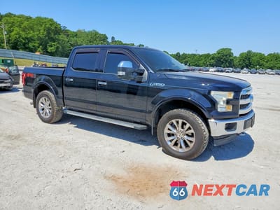Czwarte zdjęcie samochodu z boku: 2017 FORD F150 SUPERCREW VIN:1FTEW1EF5HFA69878 - miniatura