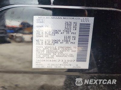Zdjęcie 13 z 13 samochodu: 2024 NISSAN PATHFINDER SL VIN:5N1DR3CB1RC231907 - miniatura