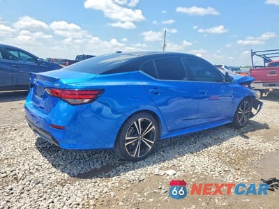 Trzecie zdjęcie samochodu z tyłu: 2022 NISSAN SENTRA SR VIN:3N1AB8DV3NY230733 - miniatura