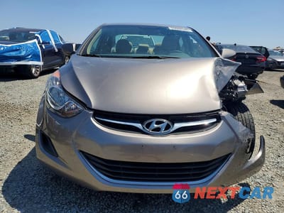 Piąte zdjęcie samochodu w środku: 2011 HYUNDAI ELANTRA GLS VIN:5NPDH4AE4BH003369 - miniatura