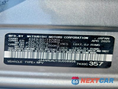 Zdjęcie 13 z 13 samochodu: 2025 MITSUBISHI OUTLANDER SPORT S VIN:JA4ARUAU1SU008956 - miniatura