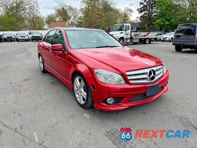 Czwarte zdjęcie samochodu z boku: 2010 MERCEDES-BENZ C 300 4MATIC VIN:WDDGF8BB9AF477573 - miniatura