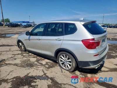 Drugie zdjęcie samochodu z przodu: 2014 BMW X3 XDRIVE28I VIN:5UXWX9C58E0D14554 - miniatura