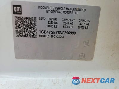 Zdjęcie 13 z 13 samochodu: 2022 CHEVROLET SILVERADO K3500 VIN:1GB4YSEY8NF290999 - miniatura