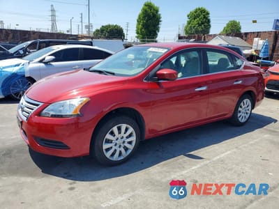2014 NISSAN SENTRA S 3N1AB7AP2EL642008 - główne zdjęcie licytacji z USA - miniatura