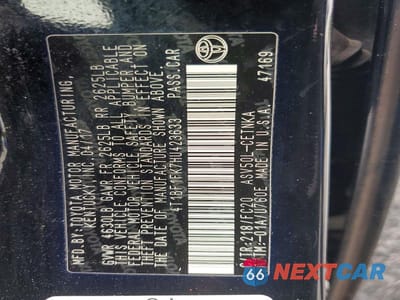 Zdjęcie 12 z 12 samochodu: 2017 TOYOTA CAMRY LE VIN:4T1BF1FK7HU423633 - miniatura